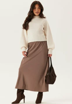 Satin Midaxi Skirt