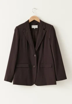 Shaped Single Button Blazer