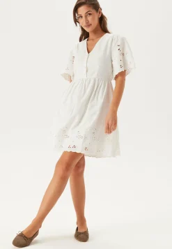 Slfdahlia Ss Short Broderi Dre