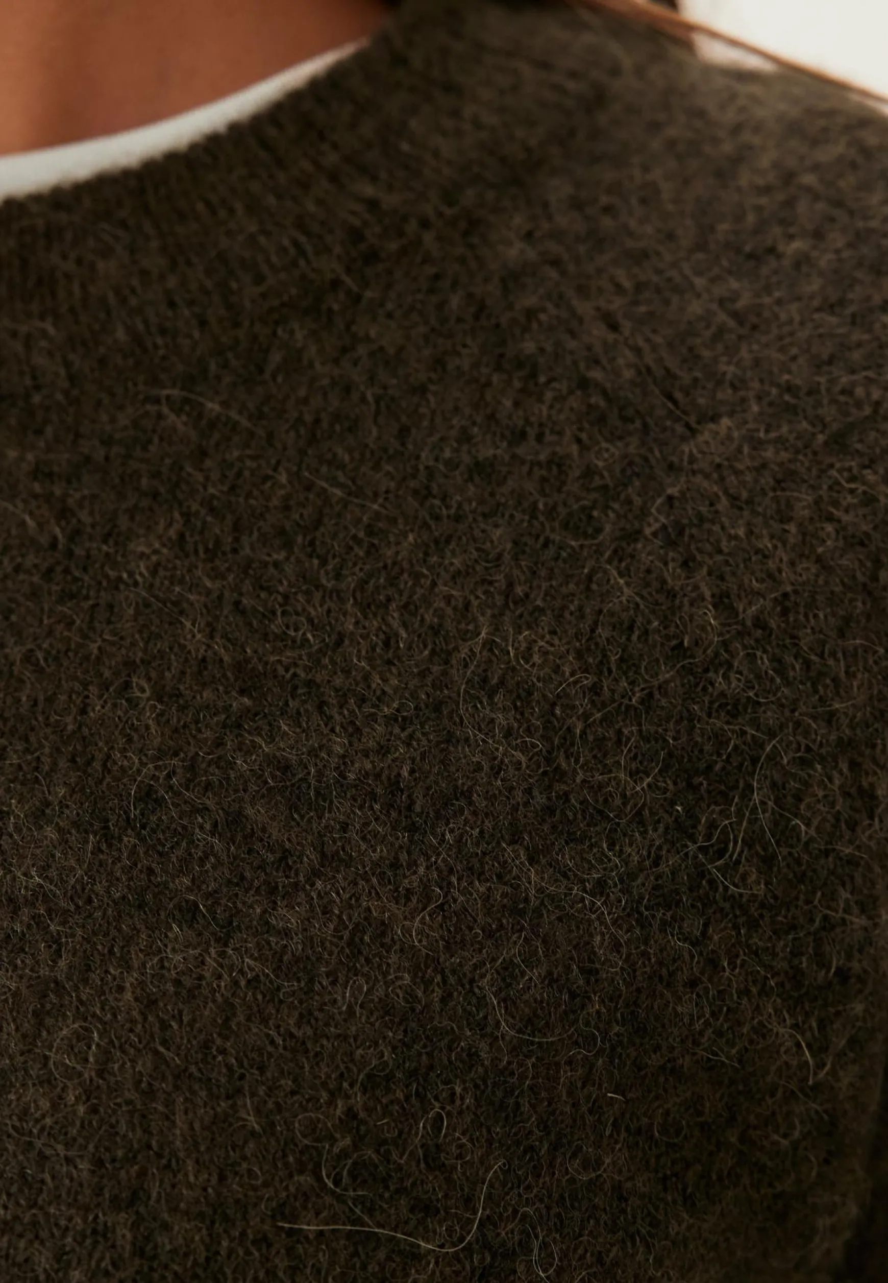 Slflulu LS Knit O-Neck
