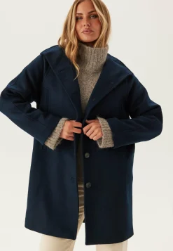 Slfvinni Wool Blend Coat
