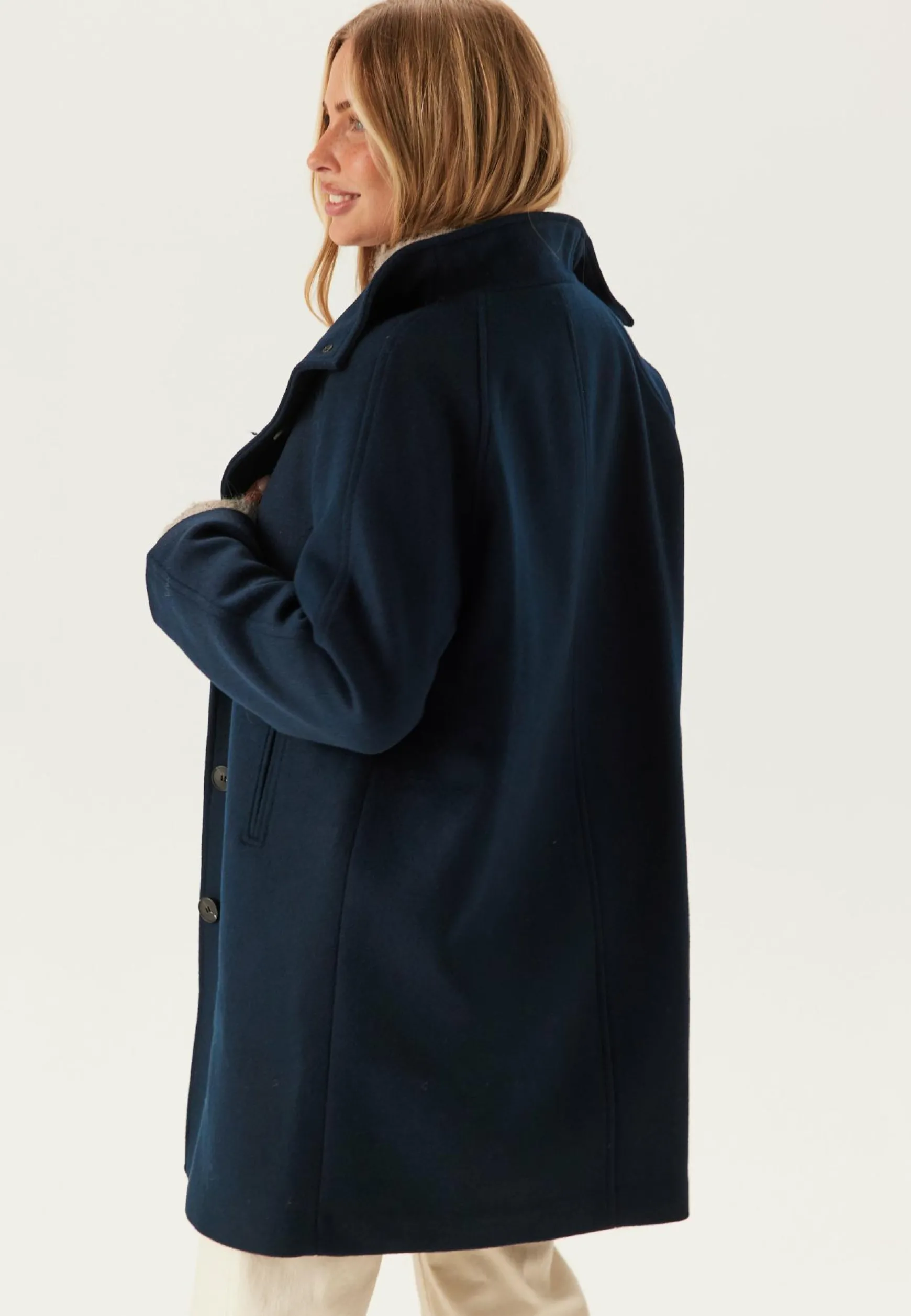 Slfvinni Wool Blend Coat