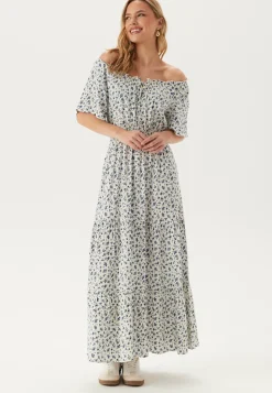 Smock Maxi Viscose Dress