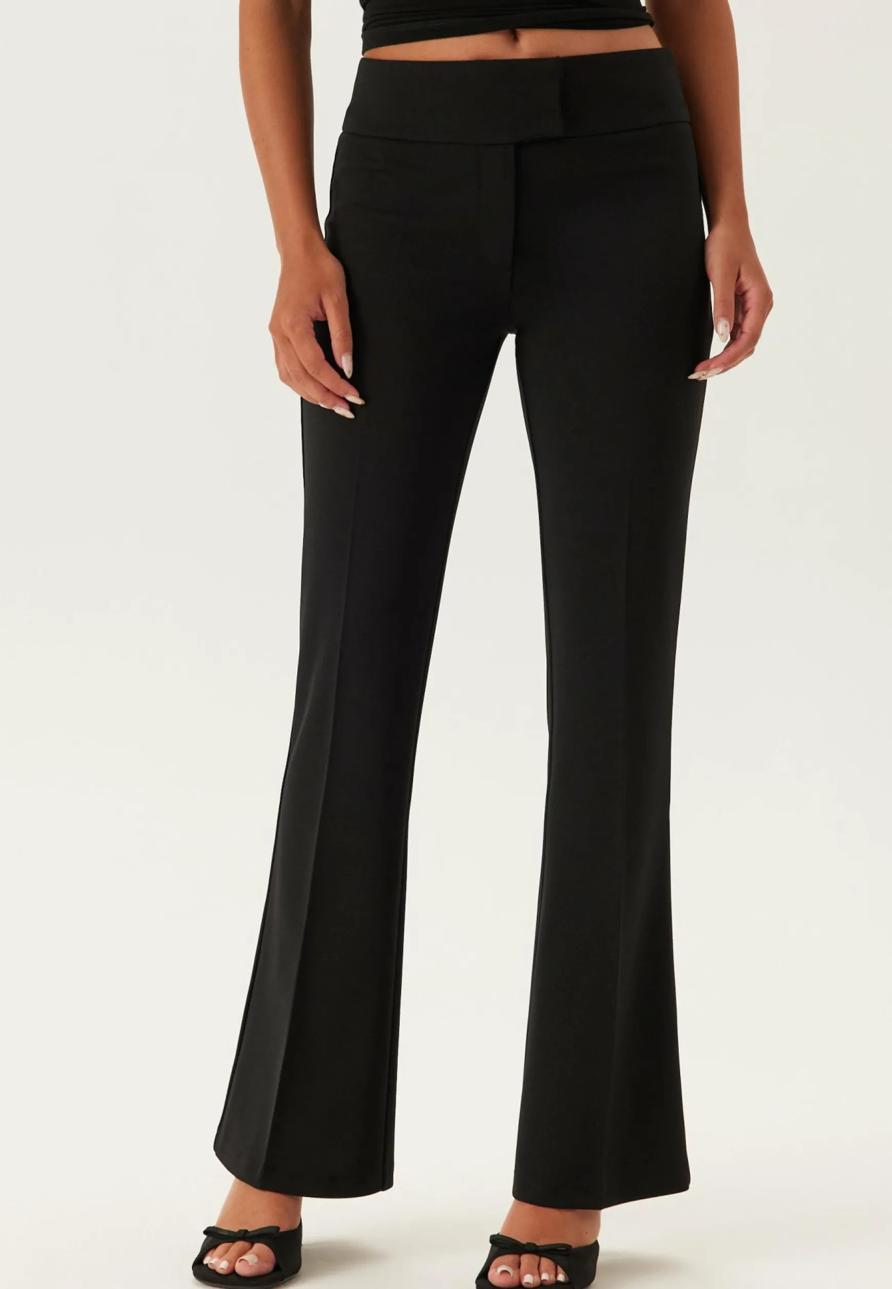 Soft Suit Flared Trousers