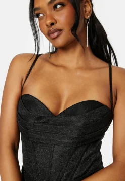 Sparkling Bustier Evening Dress