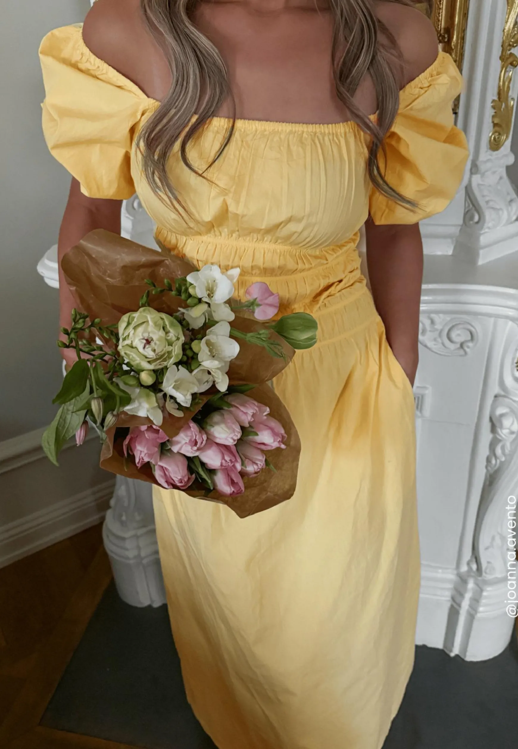 Square Neck Smock Top