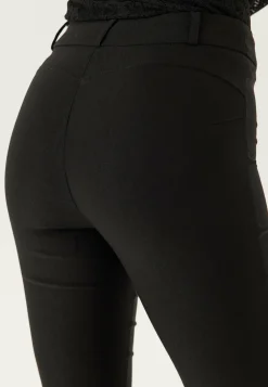 Stretchy Ankle Push-Up Trousers