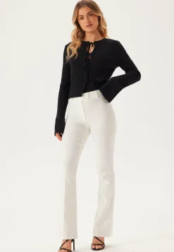 Stretchy Back Pocket Trousers