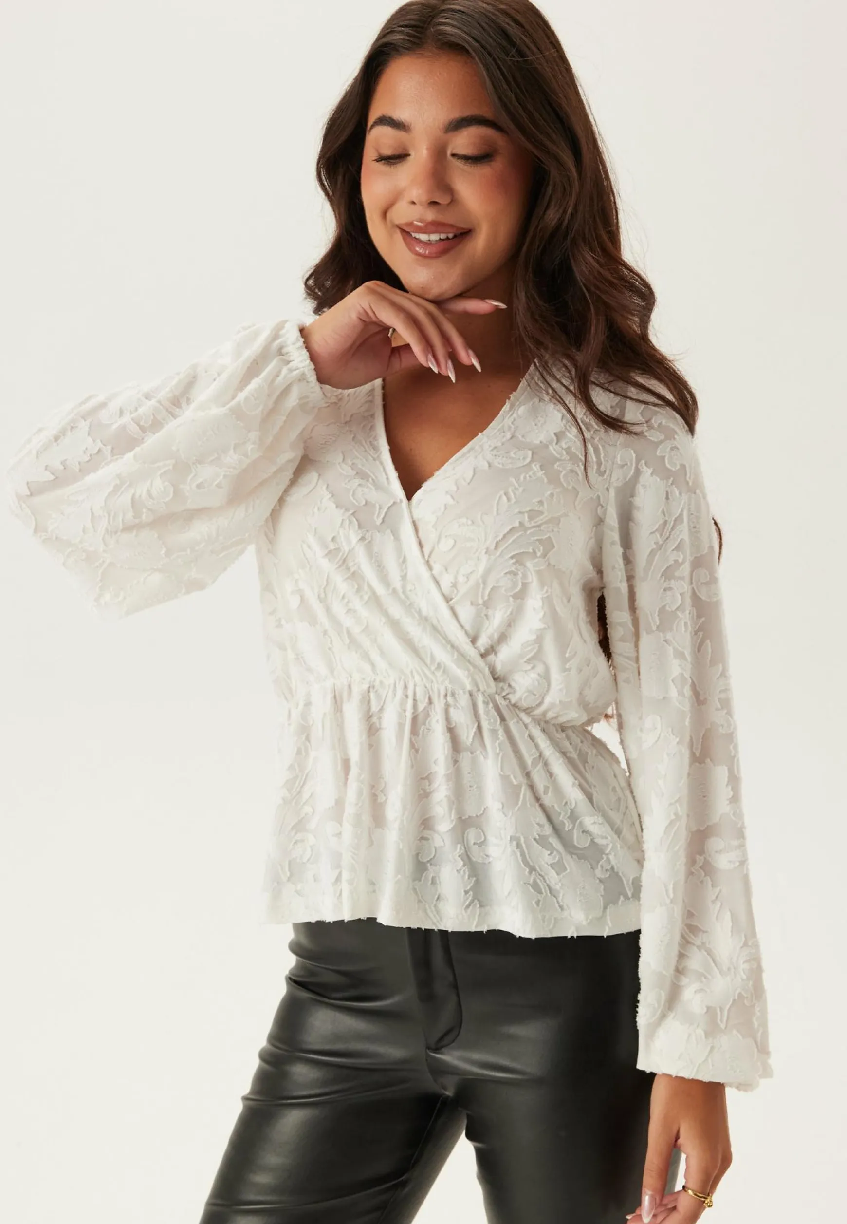 Structure Floral Top