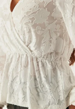 Structure Floral Top