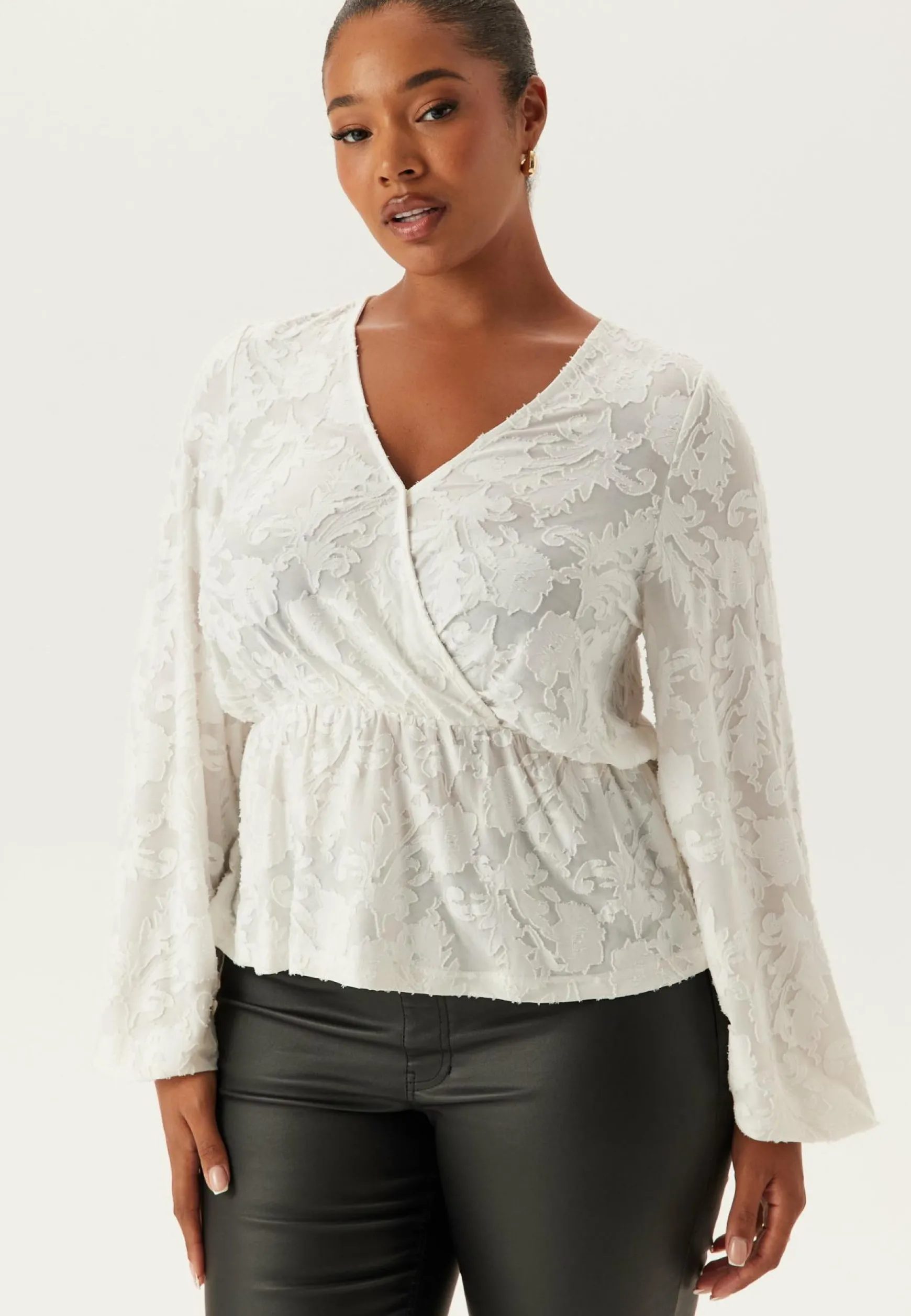 Structure Floral Top