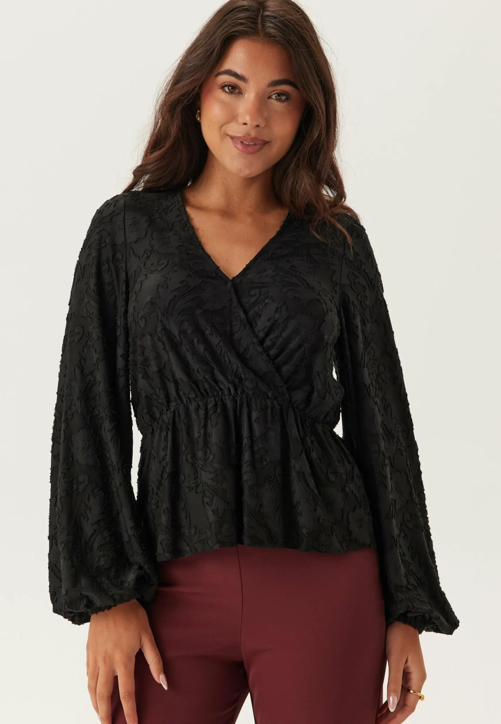 Structure Floral Top