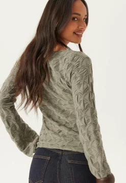 Structure Long Sleeve Top