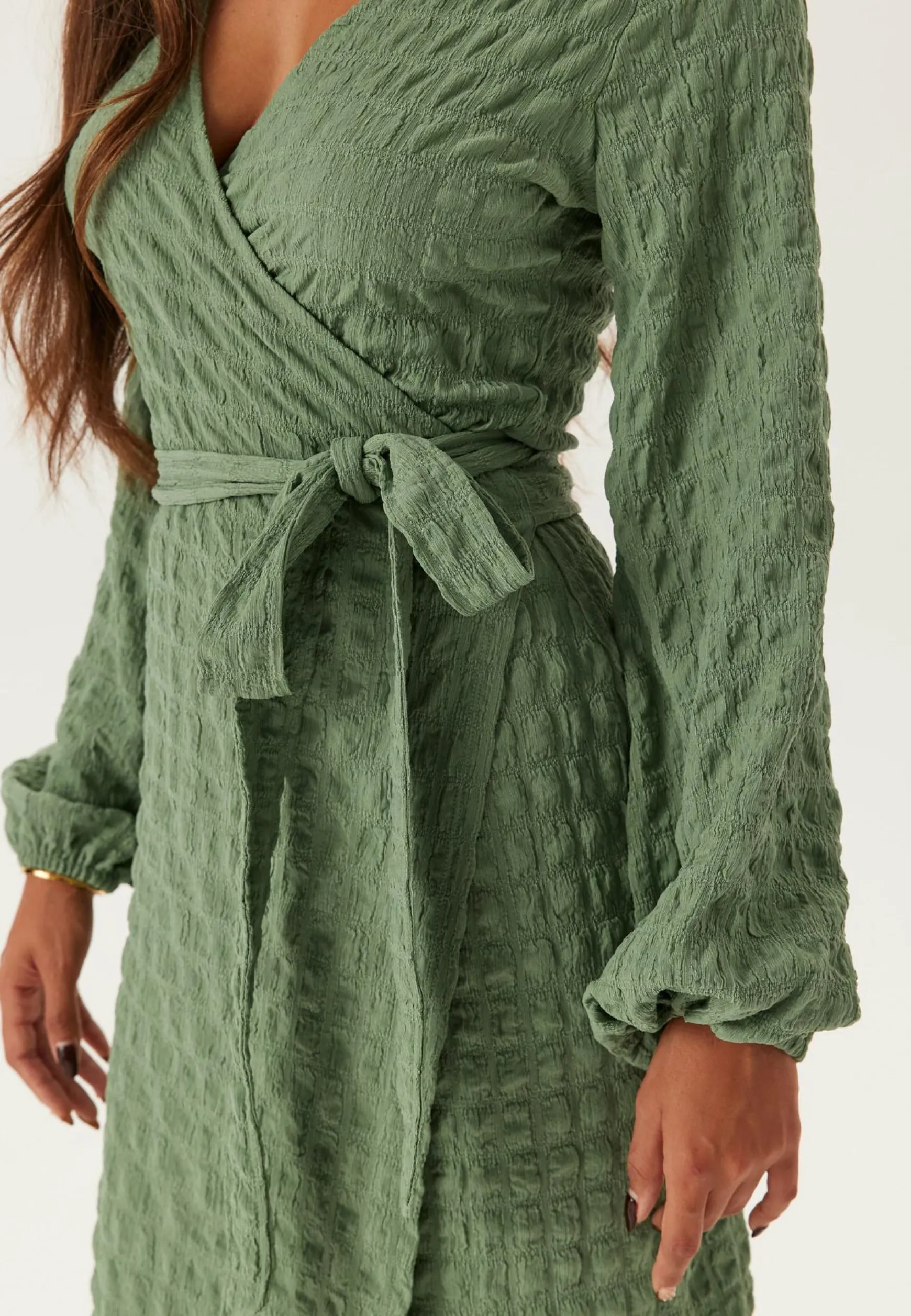 Structure Wrap Dress