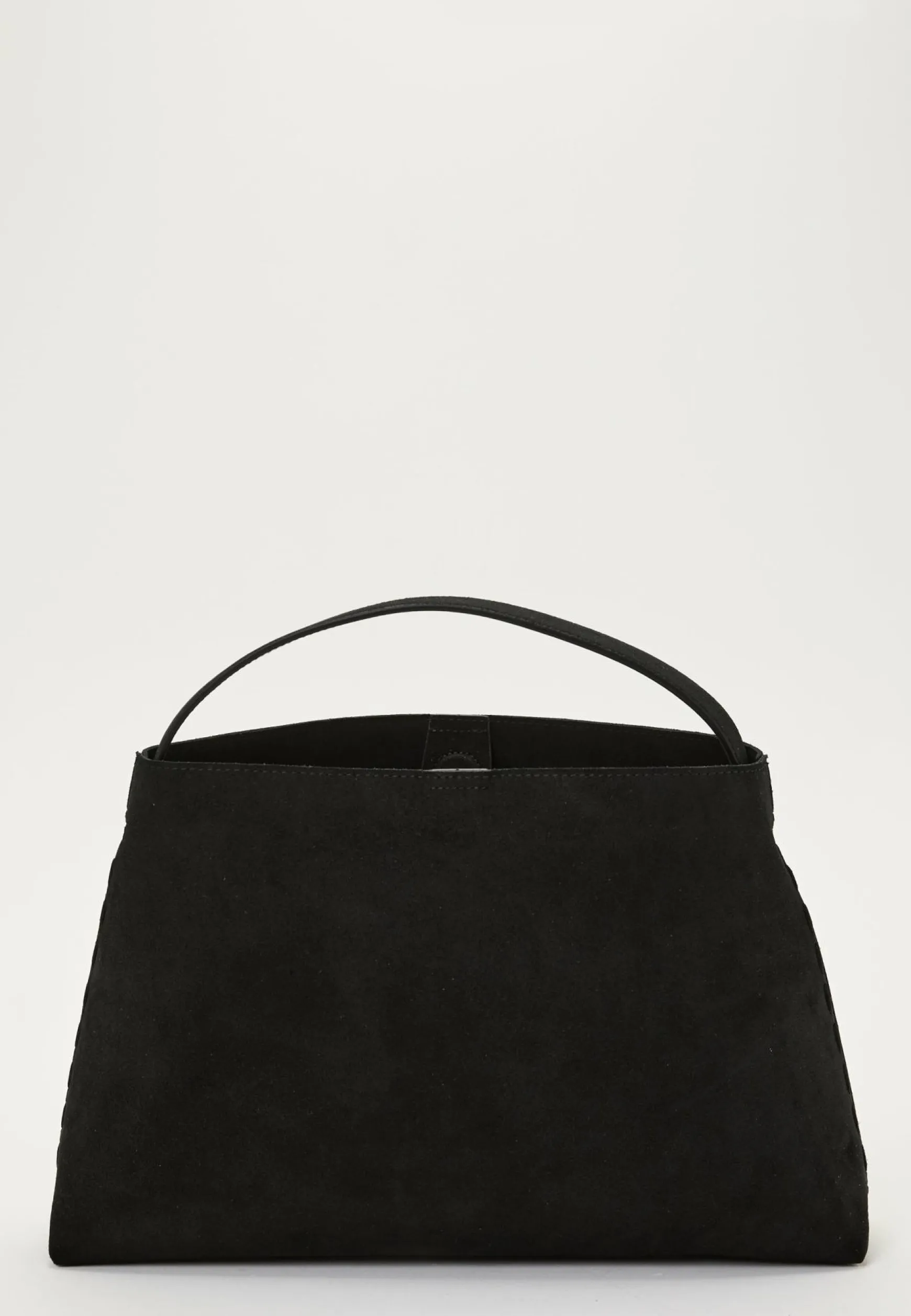 Suede Knot Shoulder Bag
