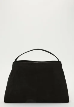 Suede Knot Shoulder Bag