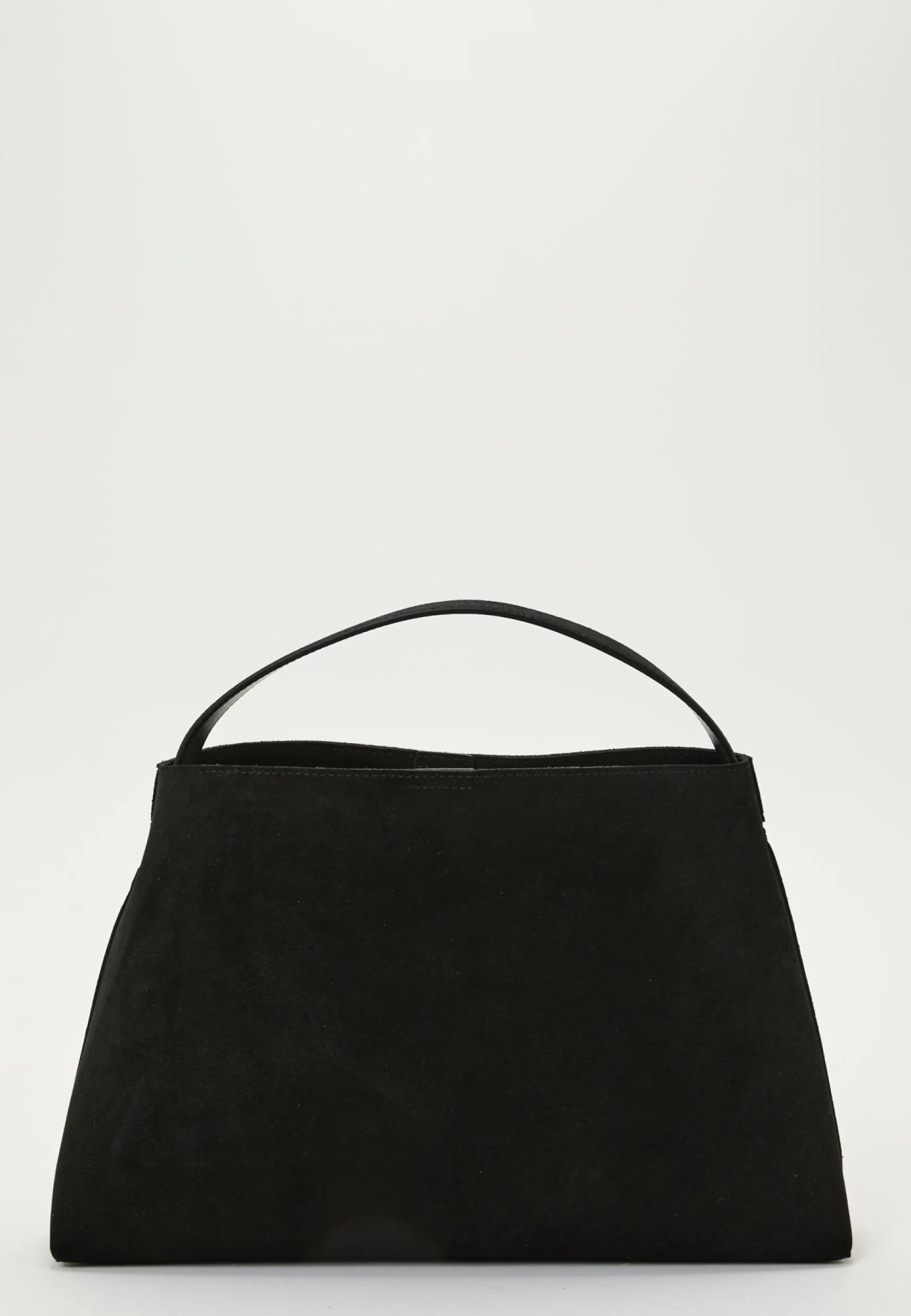 Suede Knot Shoulder Bag