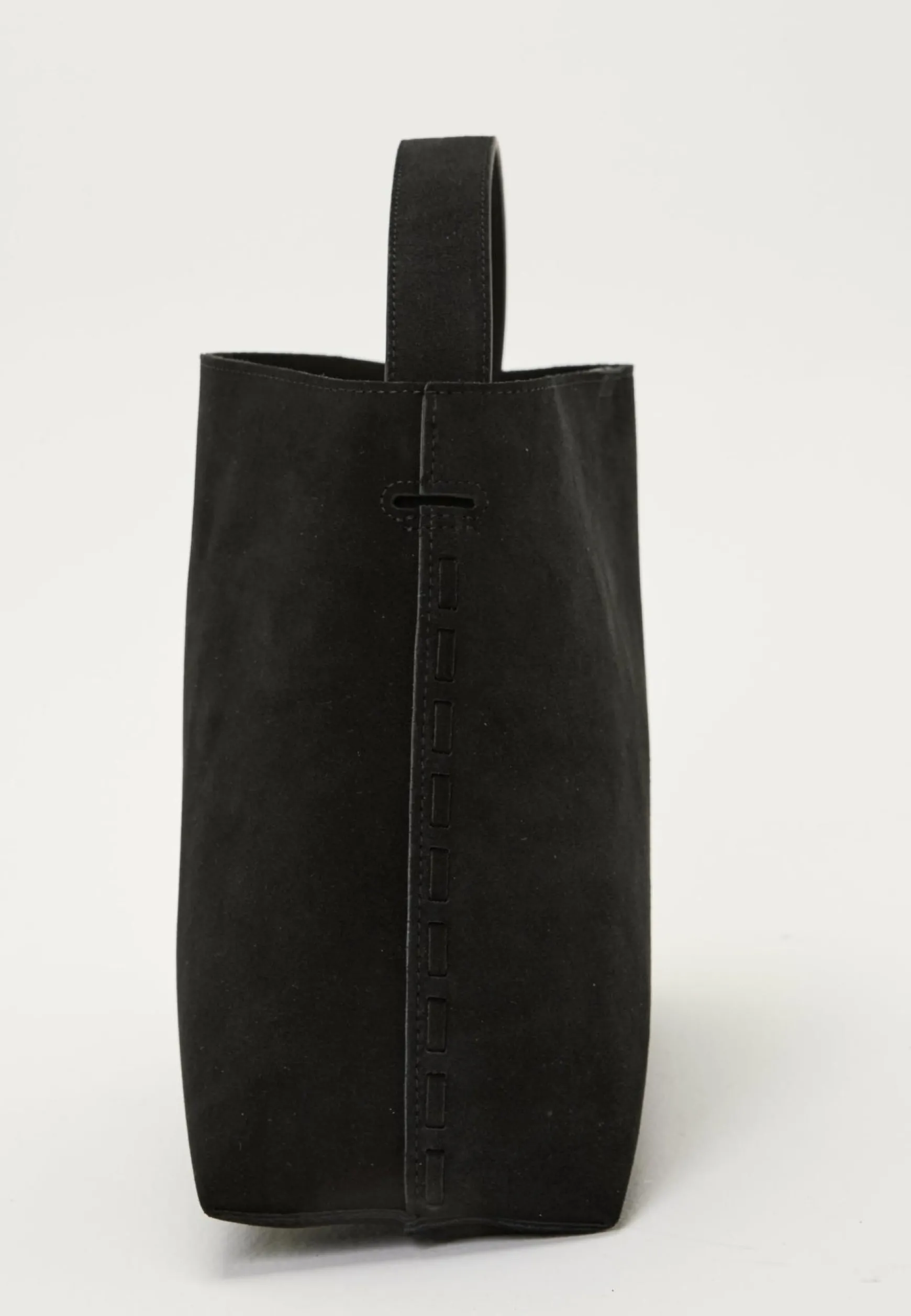 Suede Knot Shoulder Bag