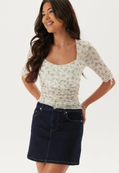 Sweetheart Mesh Top
