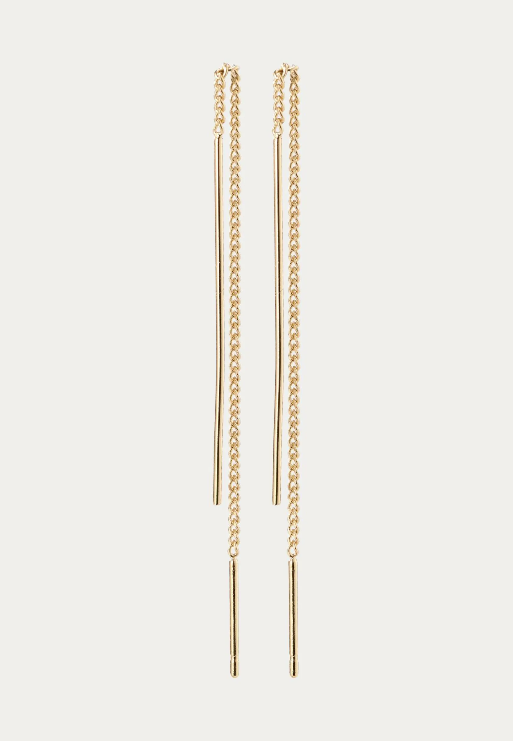 Tahoe Chain Earrings Gold-plat