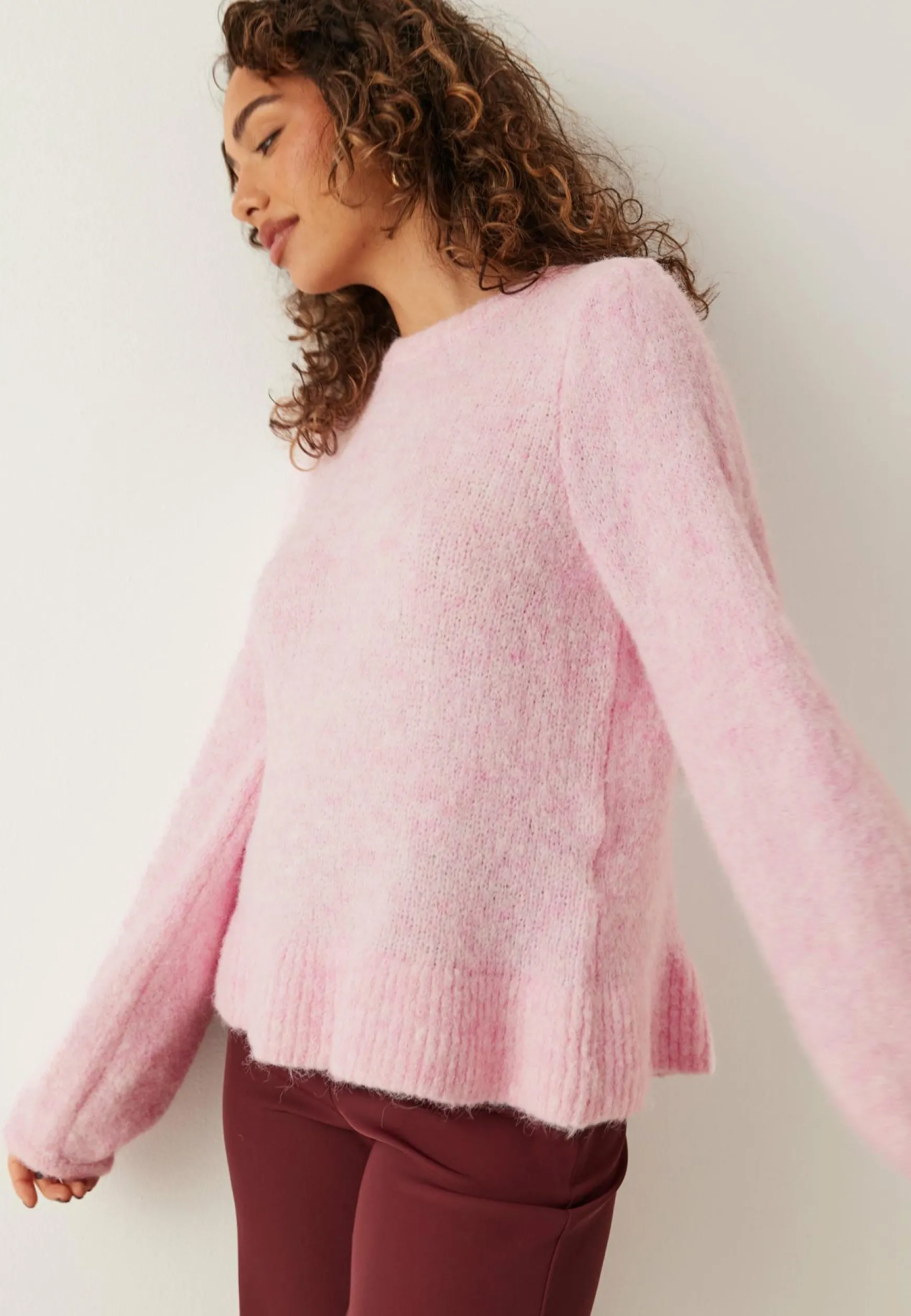 Vibows L/S O-NECK KNIT PULLOVE