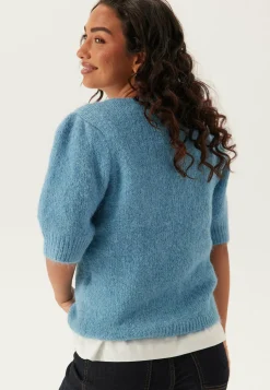 Vibows O-neck 3/4 KNIT TOP KNI