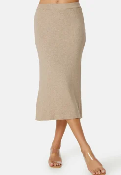 Vicomfy A-Line Knit Skirt