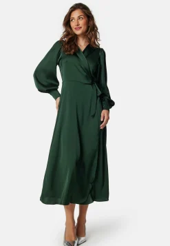 Vienna Ravenna L/S Ankle Wrap Dress
