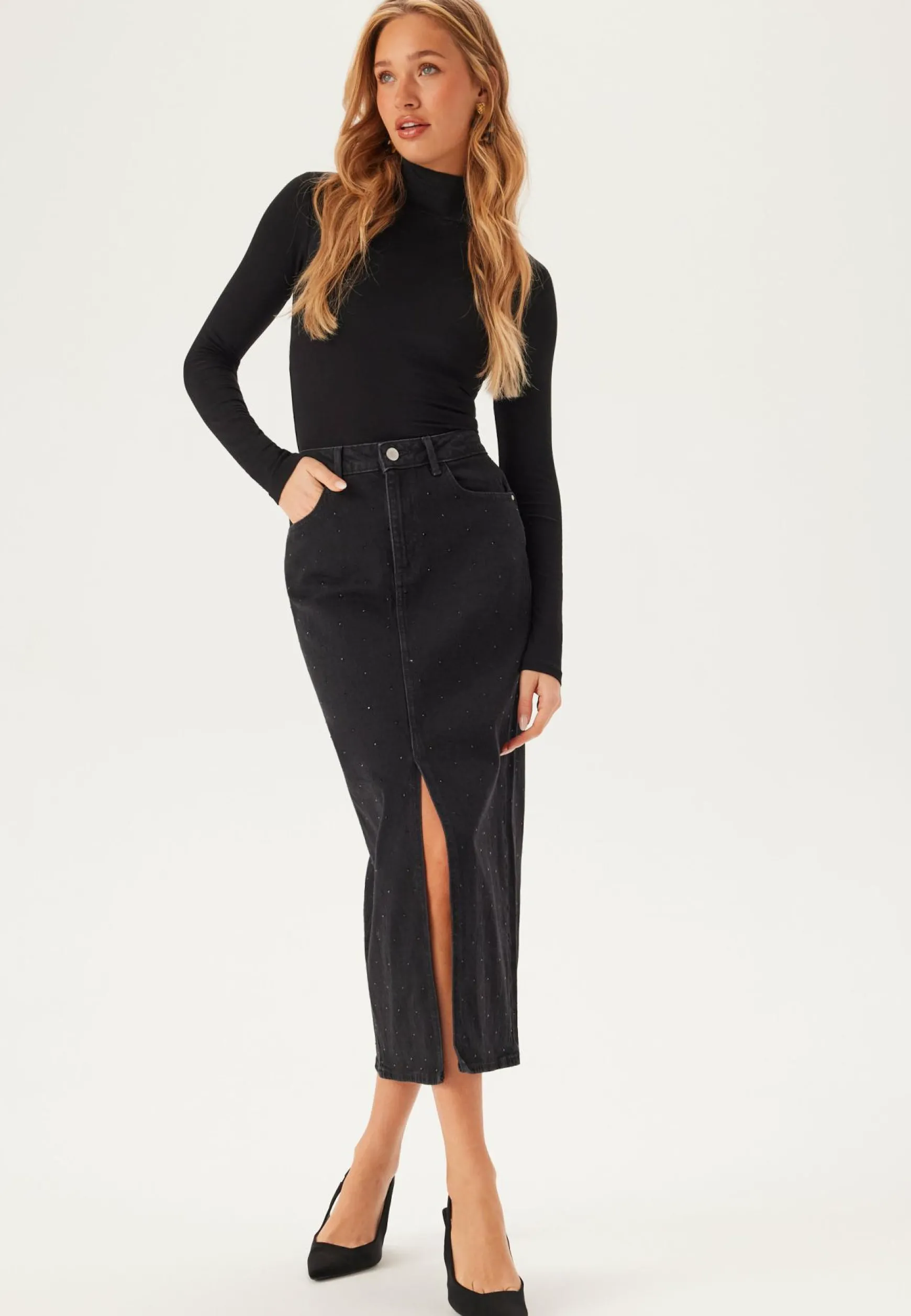 Vijaf Hw Beading Midi Skirt