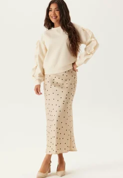 Vimentina Flounce O-neck L/S T