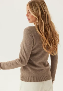 Viril O-neck L/S KNIT TOP