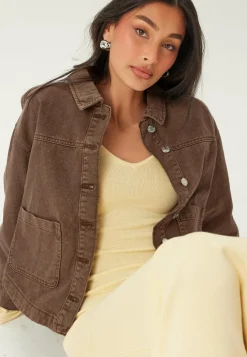 Vmjamie Ls Denim Shacket Mix N