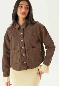 Vmjamie Ls Denim Shacket Mix N