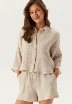 Vmnatali crop shirt