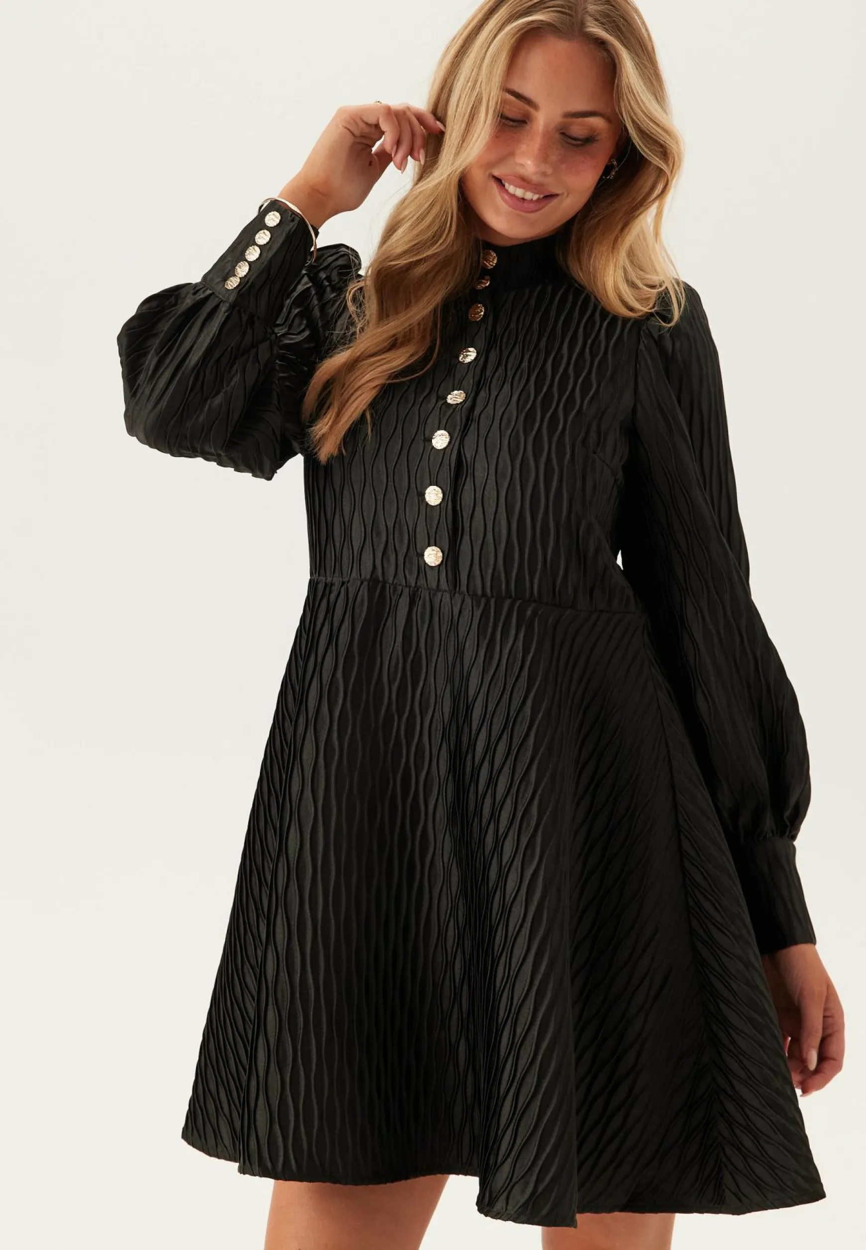 Yasripple Ls Dress